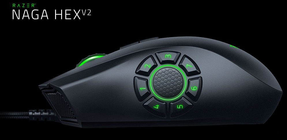 Razer Naga Hex V2 Gaming Mouse